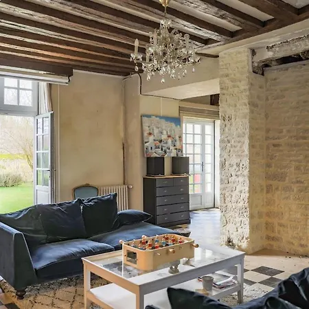 Grande Maison De Charme - Jardin - Proche Caen & Plages