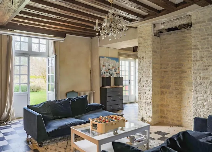 Grande Maison De Charme - Jardin - Proche Caen & Plages